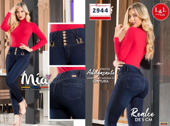 JEANS L&L CON DETALLE DE HERRADURA