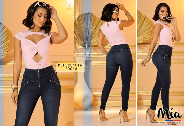 JEANS KC CIERRE AL FRENTE